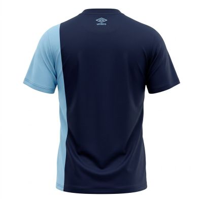 T-SHIRTS UMBRO ORIGINAL HOMME BLEU COTON
